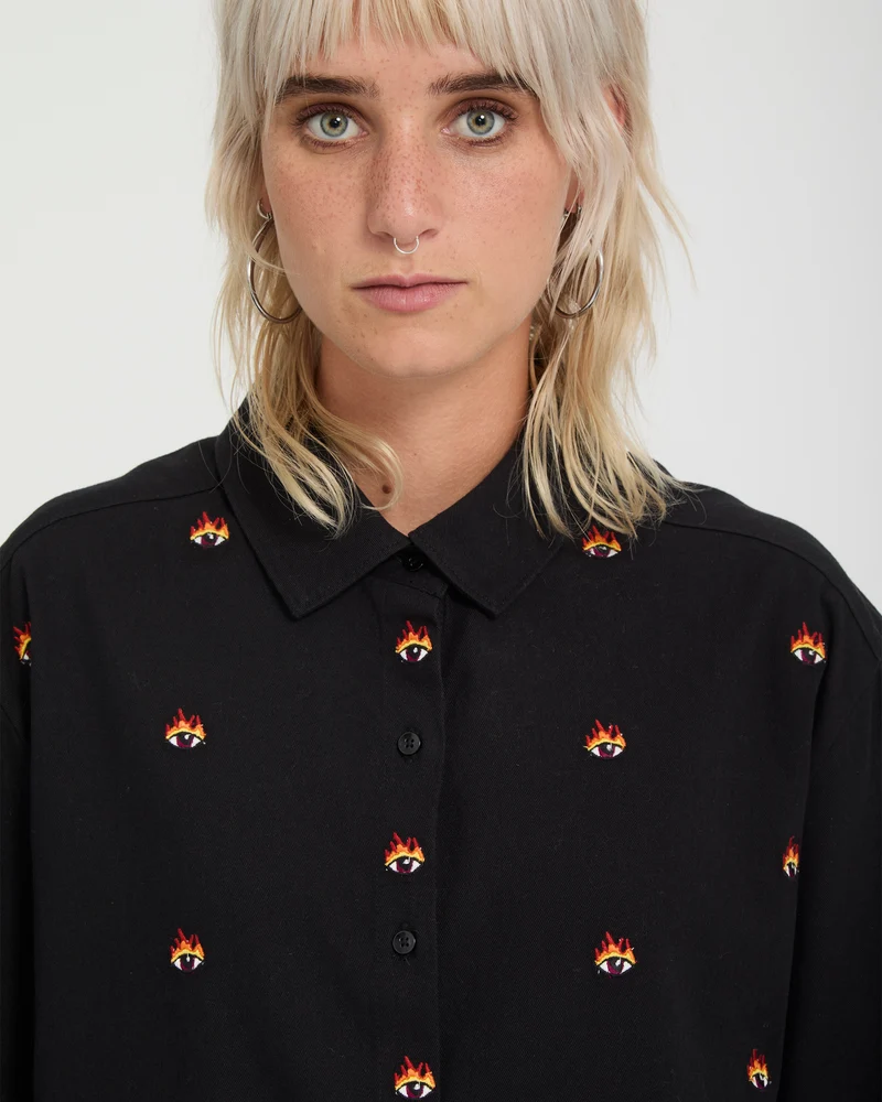 Ozzy Hemd - Black