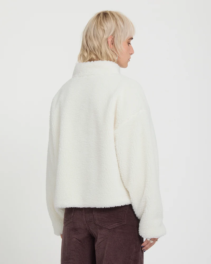 Wylding Out Sherpa Jacke - Off White