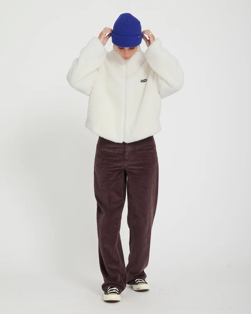 Wylding Out Sherpa Jacke - Off White