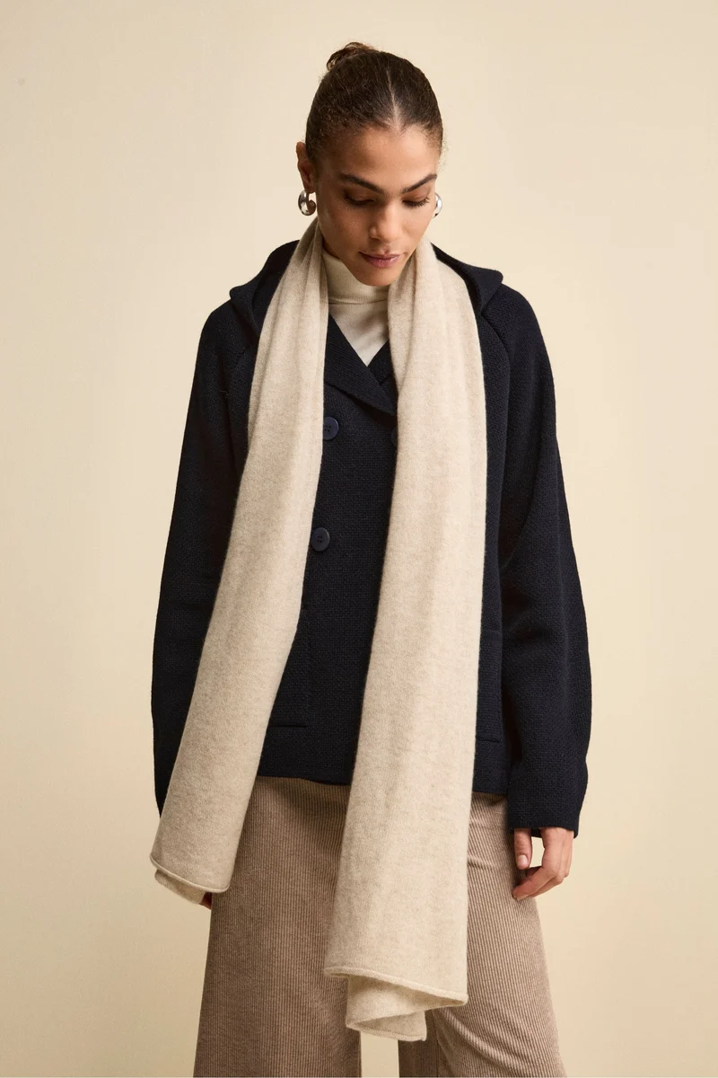 Sciarpa in cashmere - BEIGE
