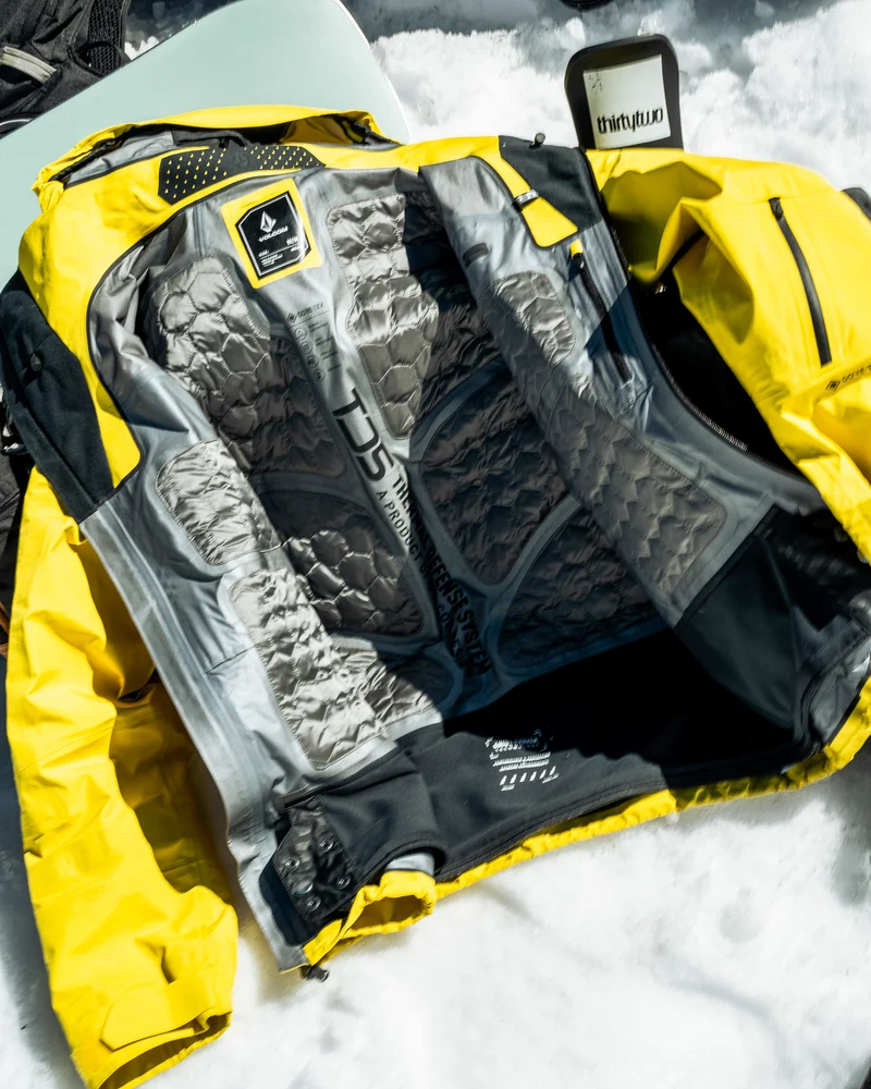 Tds Infrared Gore-Tex Jacke - Yellow