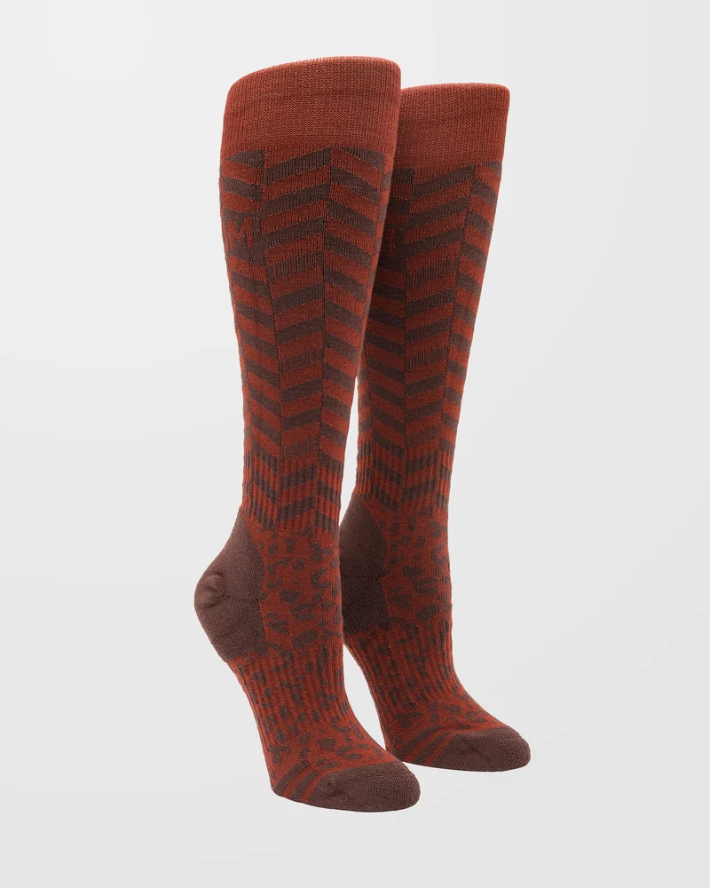 Cheetah Chev Otc Socken - Henna