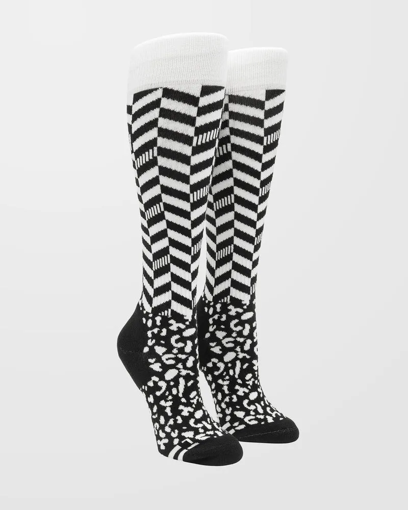 Cheetah Chev Otc Socken - Black