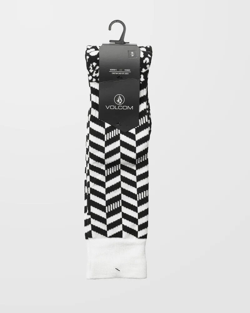 Cheetah Chev Otc Socken - Black