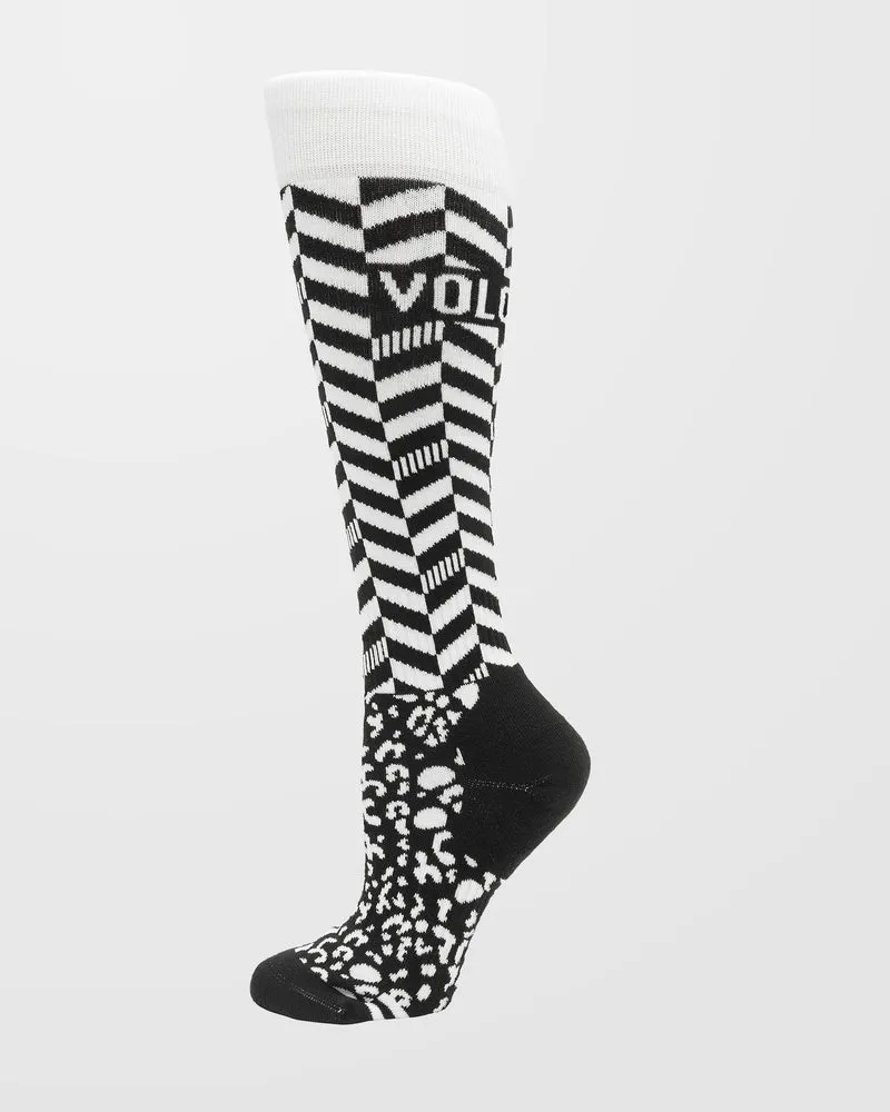 Cheetah Chev Otc Socken - Black