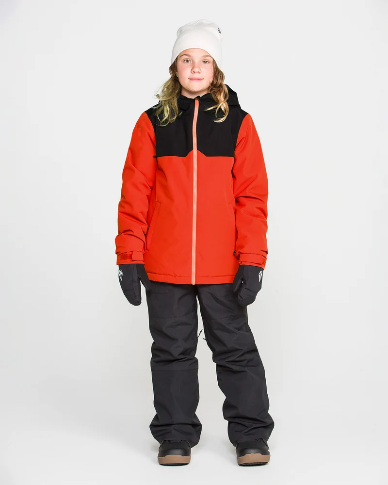 Stone.91 Insulated 10K Jacke - Orange - (KINDER)