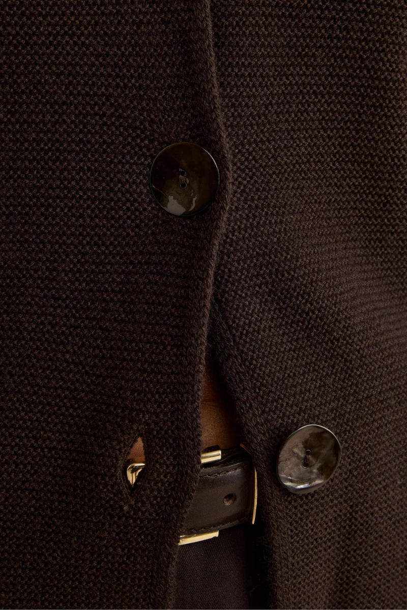 Cardigan in lana Merino - T.MORO