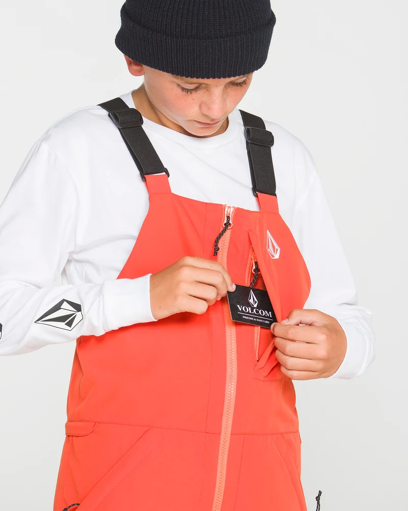 Barkley Insulated 10K Latzhose - Orange - (KINDER)