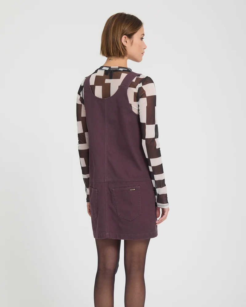 Workestra Kleid - Raisin