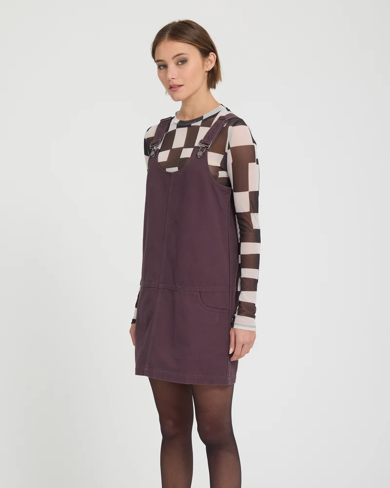 Workestra Kleid - Raisin