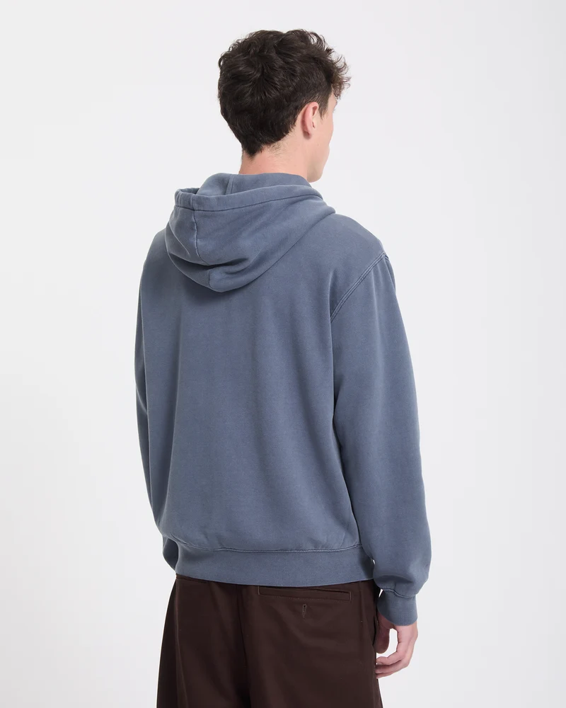 Single Stone Zip Sweatshirt - Storm Blue