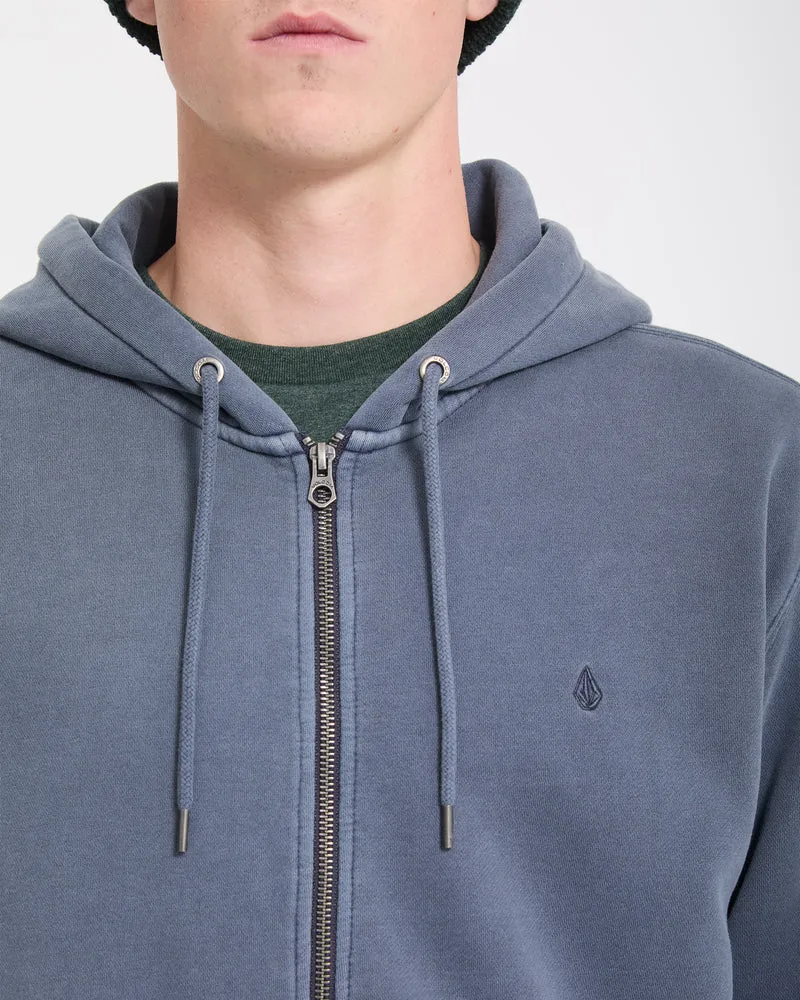 Single Stone Zip Sweatshirt - Storm Blue