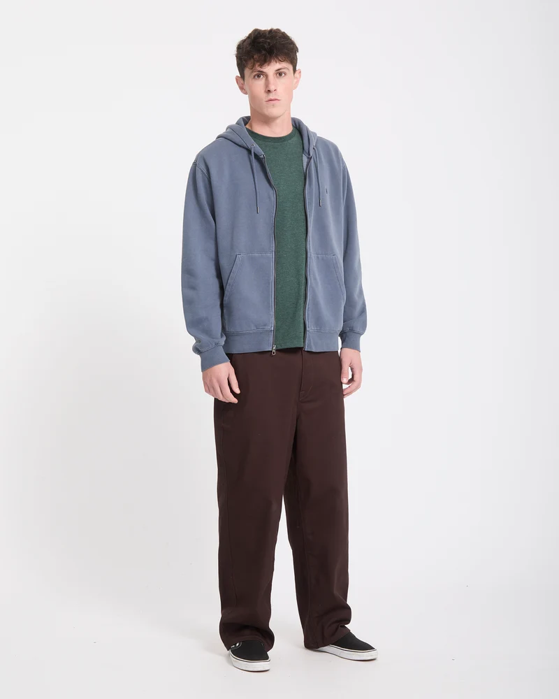 Single Stone Zip Sweatshirt - Storm Blue