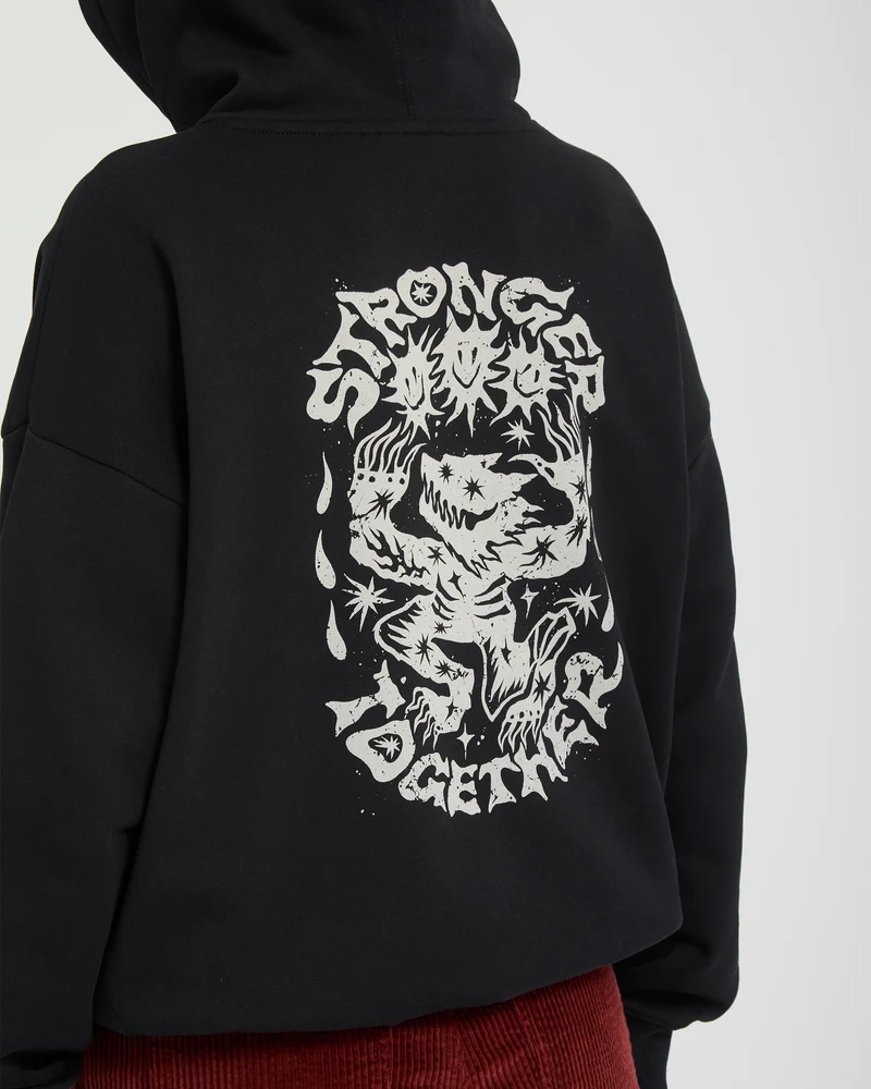 Moove On Hoodie - Vintage Black