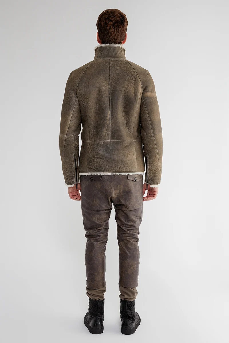 Leo - Lammfelljacke