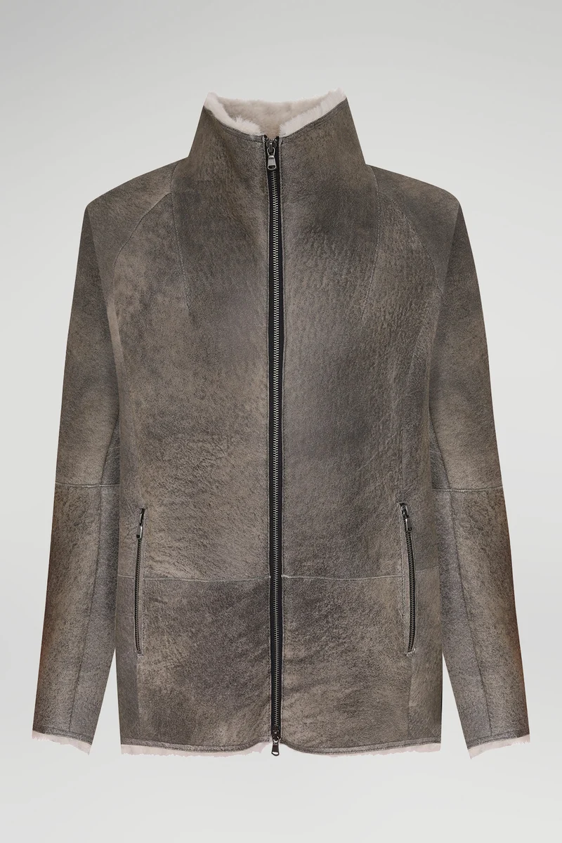 Leo - Lammfelljacke