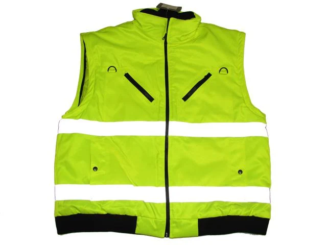 BigTiger Warnjacke Herren Übergröße 3XL-10XL, Gelb