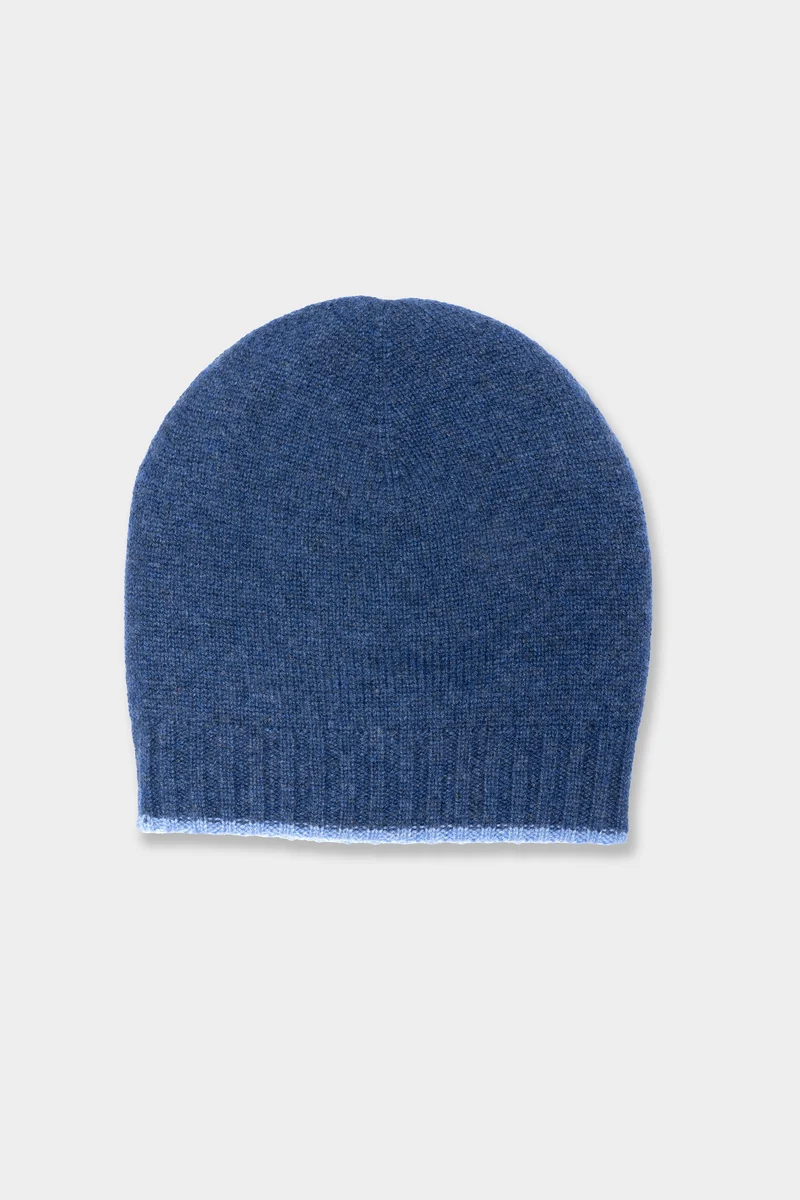 Cappello in cashmere - JEANS/BLU MEL