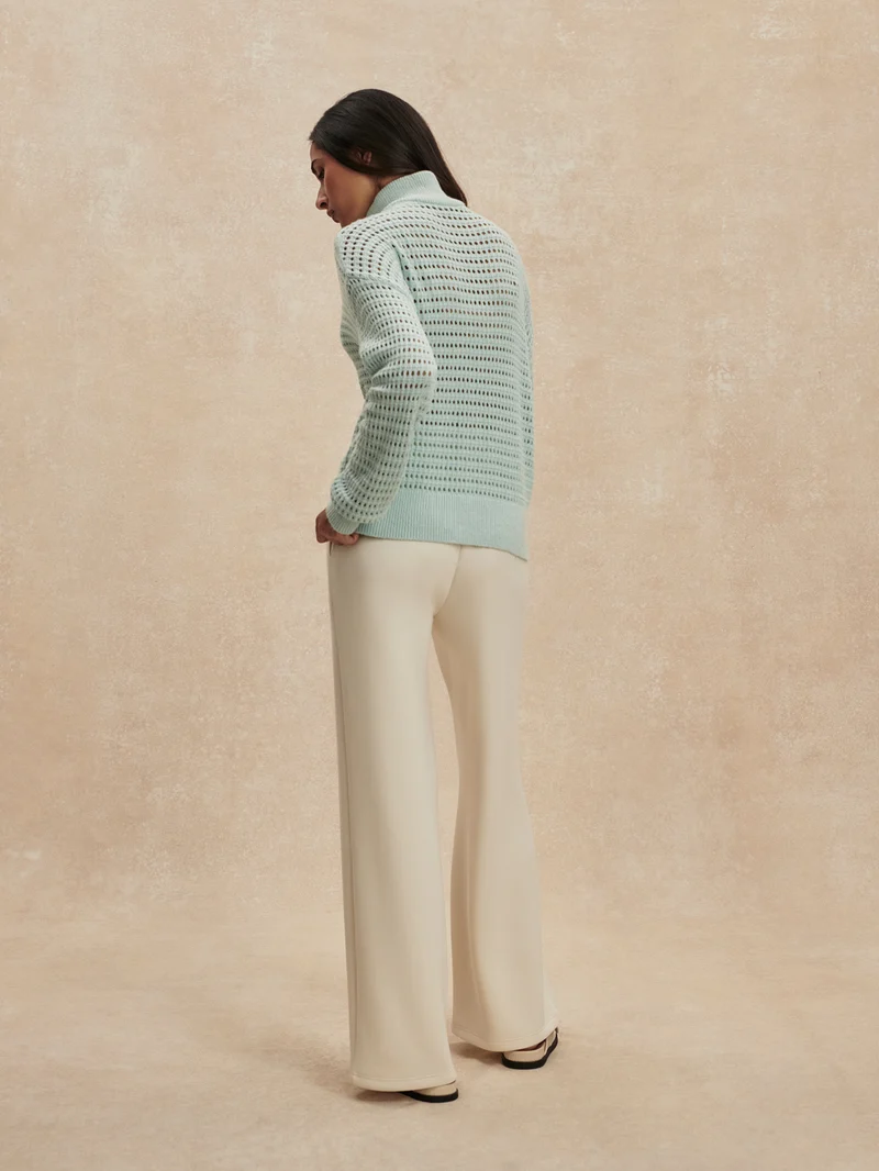 Emeri Half Zip Knit Sweater