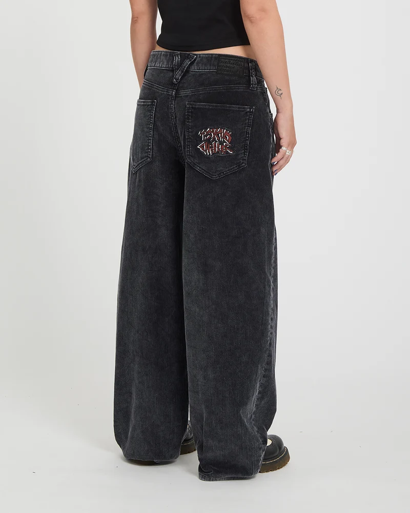 Ozzy Cordhose - Light Acid Black