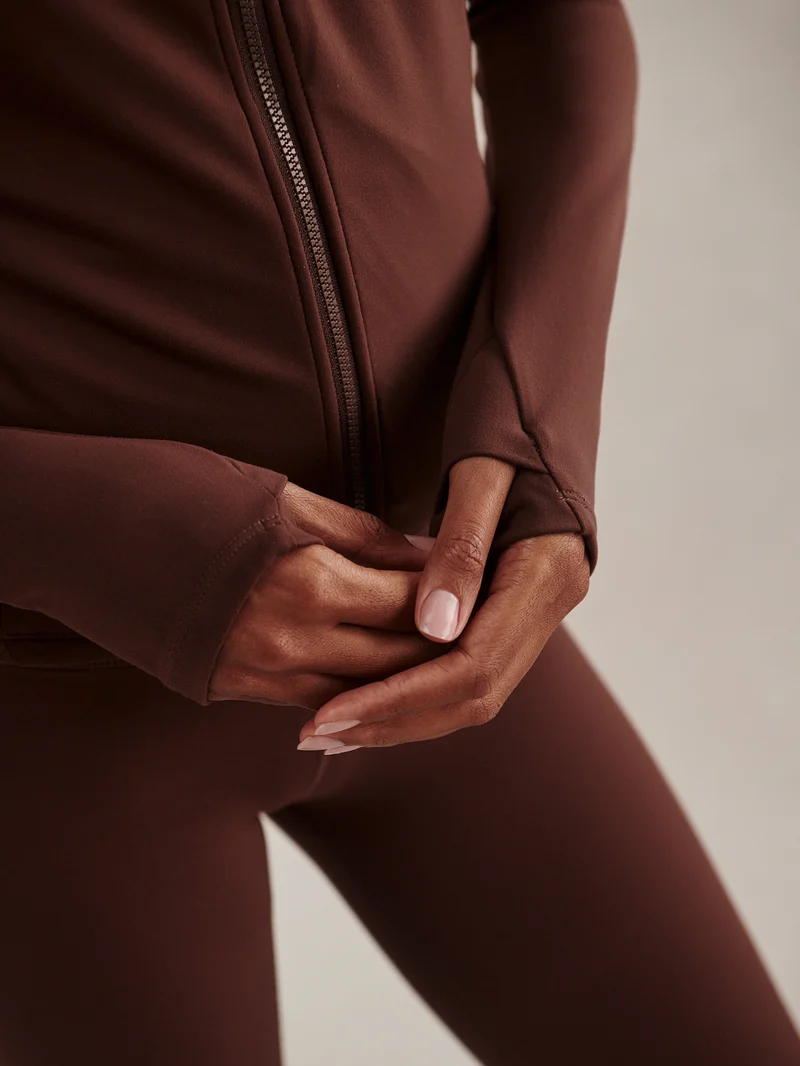 Always Zip Through Sweat