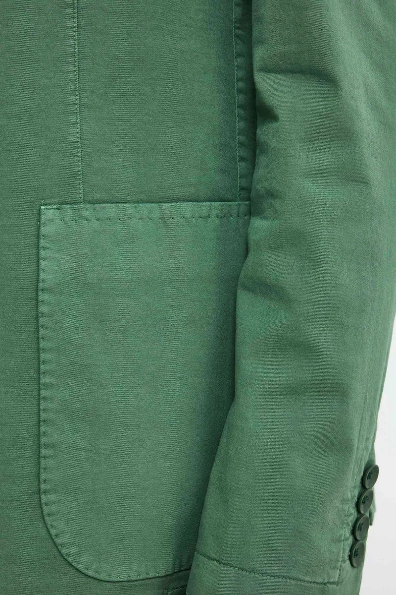 Giacca Casual in Cotone - VERDE