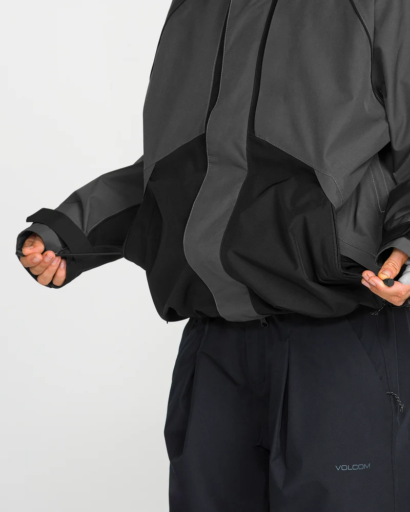 Yourfav Baggy Gore-Tex Jacke - Dark Grey