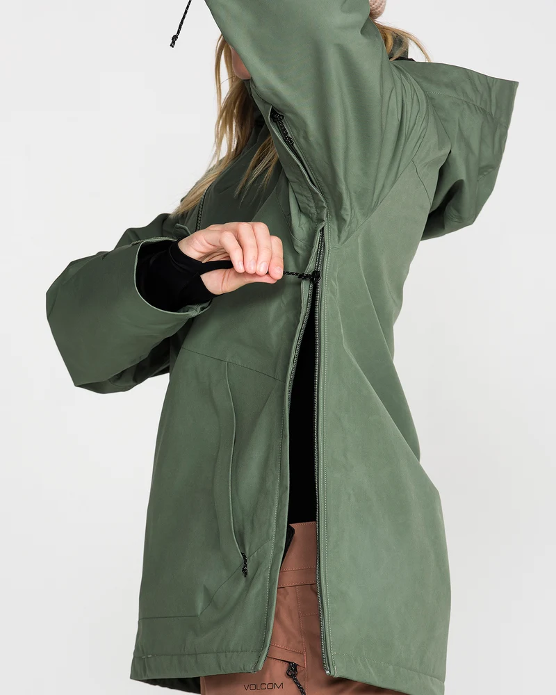 Rowan Insulated Gore-Tex Pullover Jacke - Light Green