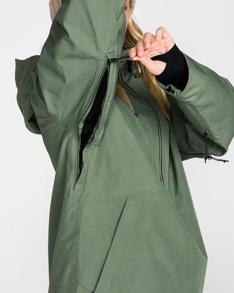 Rowan Insulated Gore-Tex Pullover Jacke - Light Green
