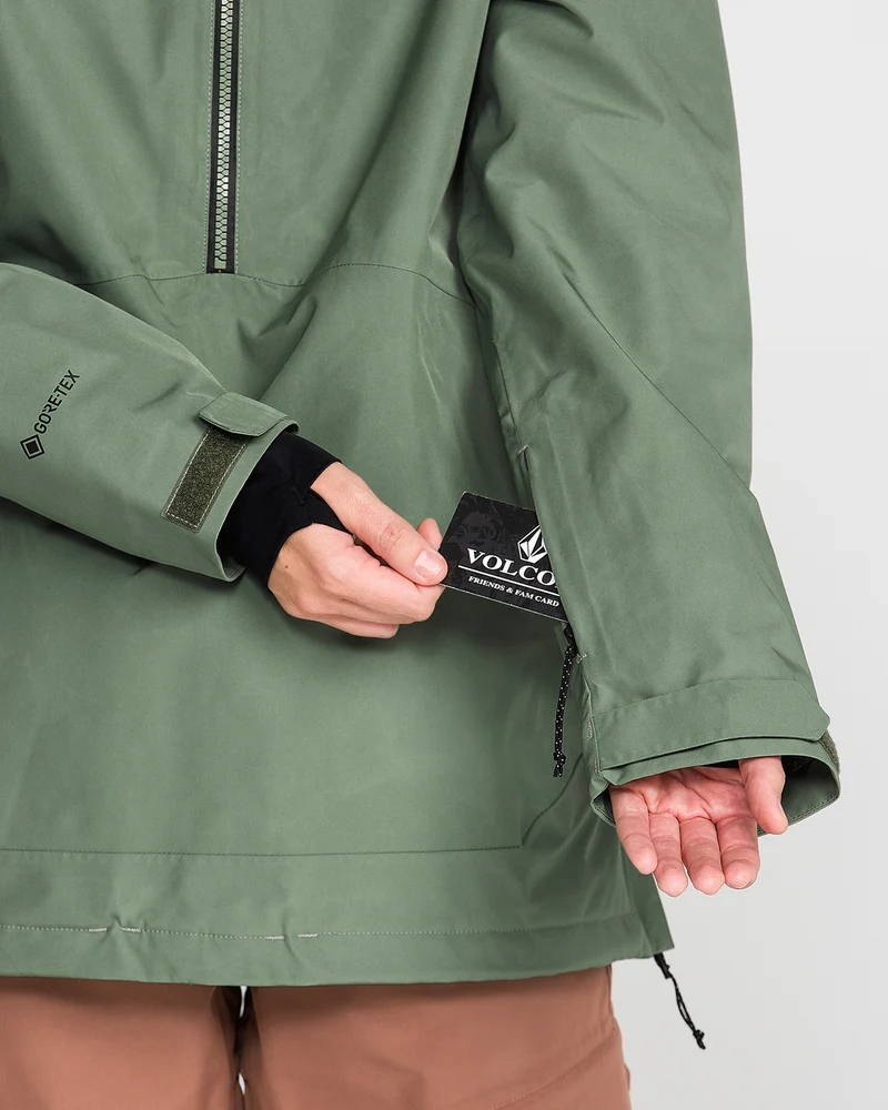 Rowan Insulated Gore-Tex Pullover Jacke - Light Green