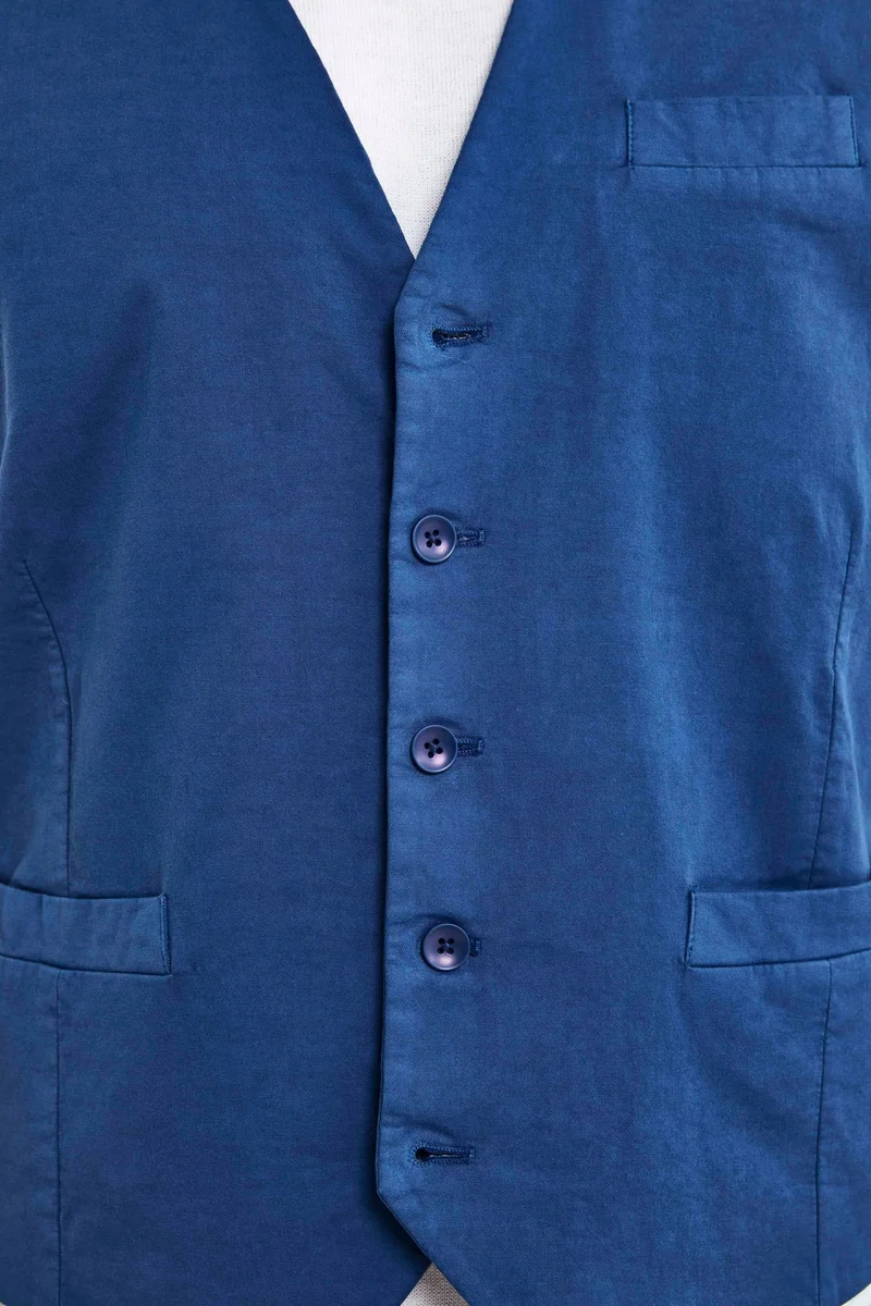 Gilet Casual in Cotone - ROYAL