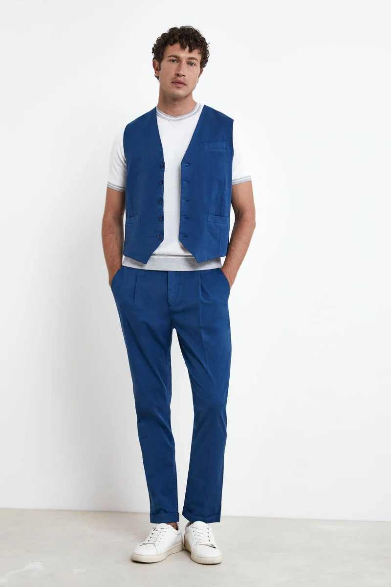 Gilet Casual in Cotone - ROYAL