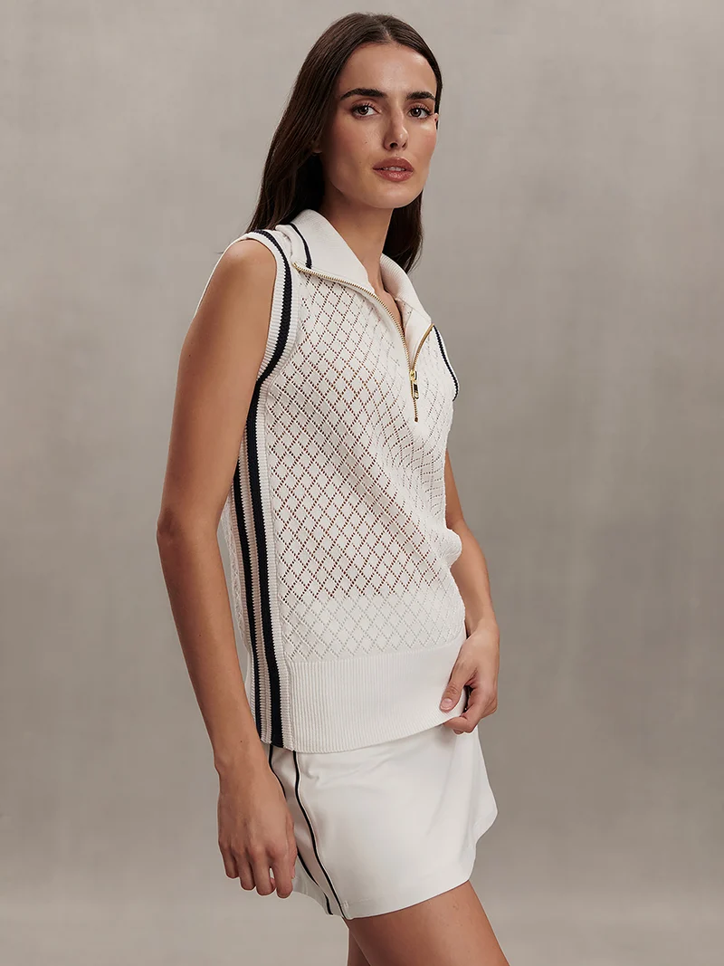 Stefan Half Zip Vest