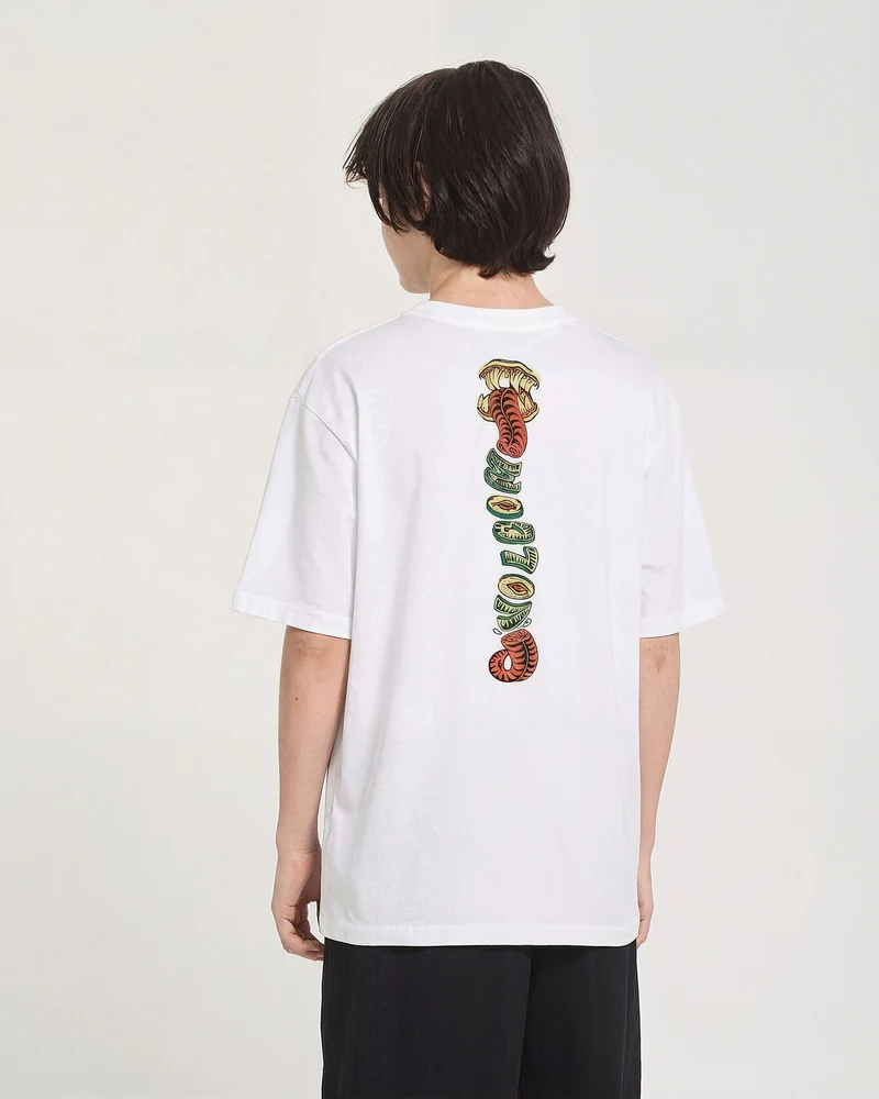Snaky T-Shirt - White - (KINDER)