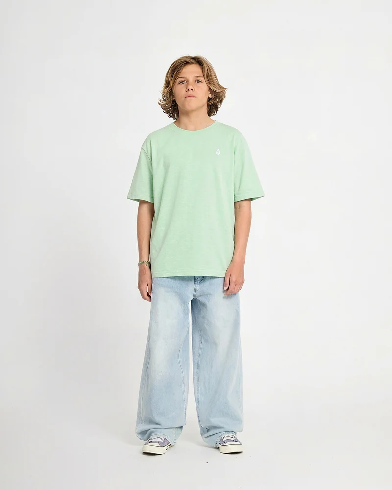 Stone Blanks T-Shirt - Ice Green - (KINDER)