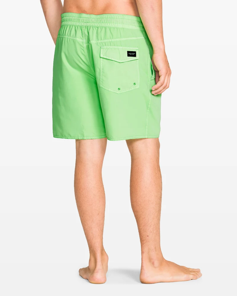 Center Trunk 17" Boardshorts - Island Green