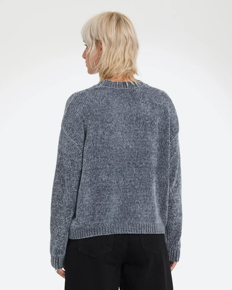 Bubble Tease Pullover - Storm Blue