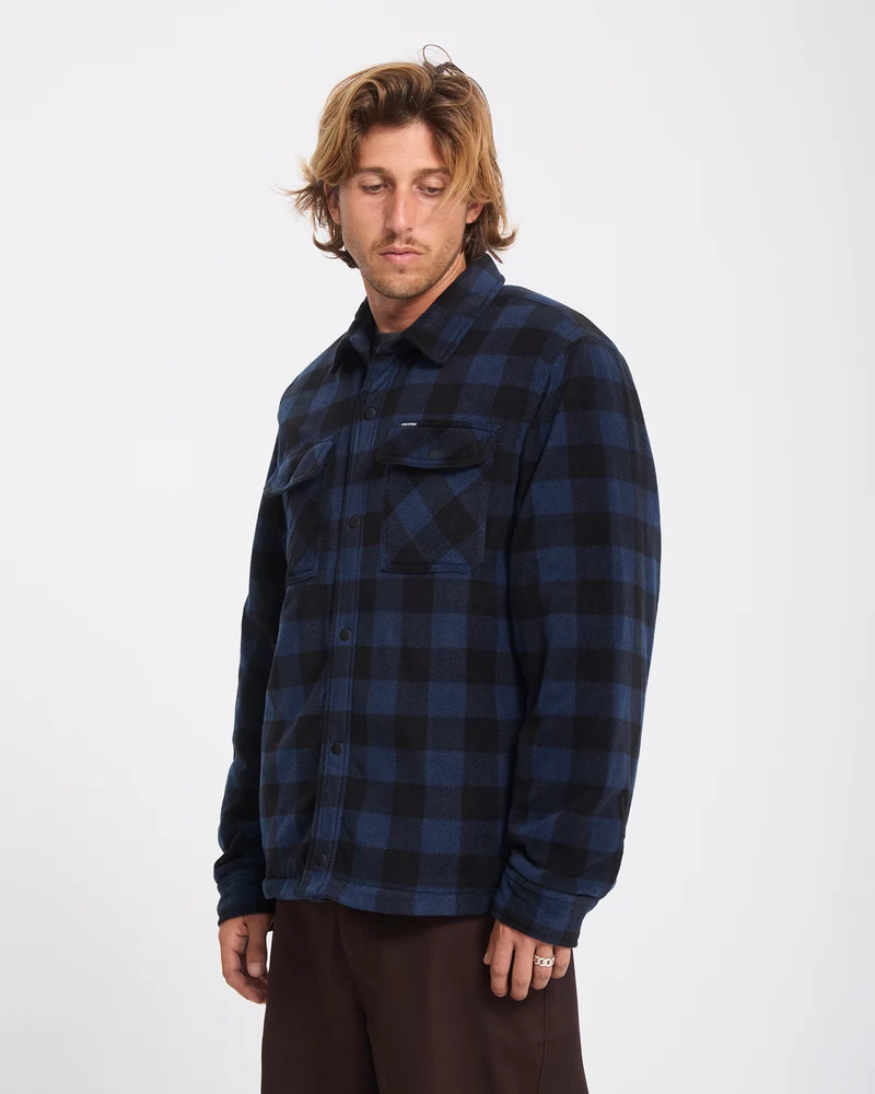 Bowered II Hemdjacke - Marine