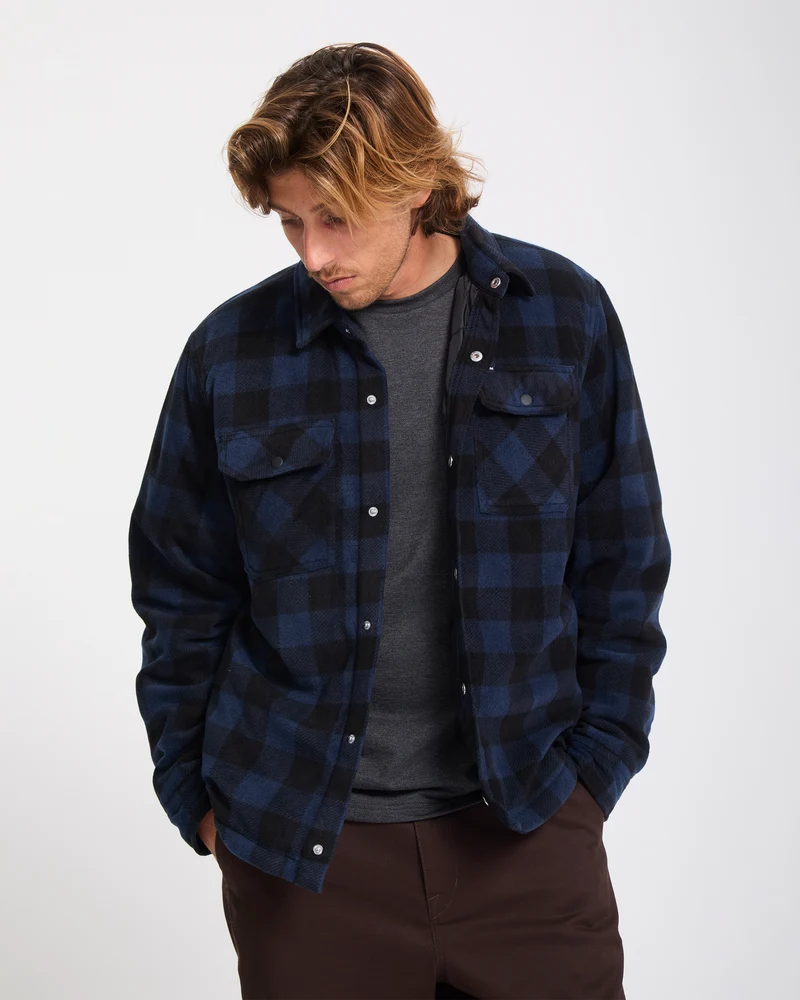 Bowered II Hemdjacke - Marine