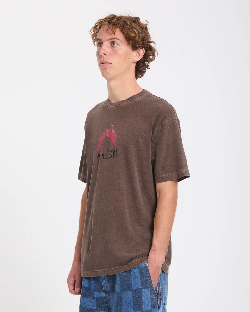 Ozzy III T-Shirt - Raisin