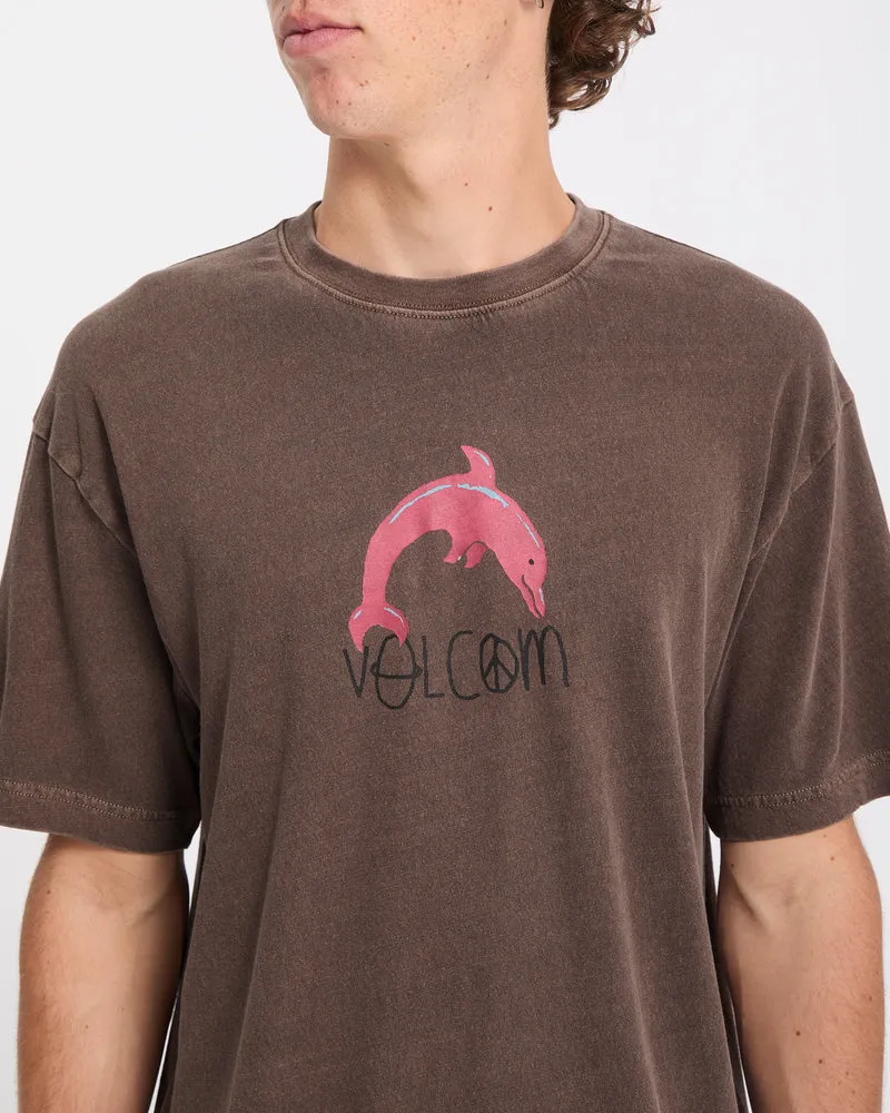Ozzy III T-Shirt - Raisin