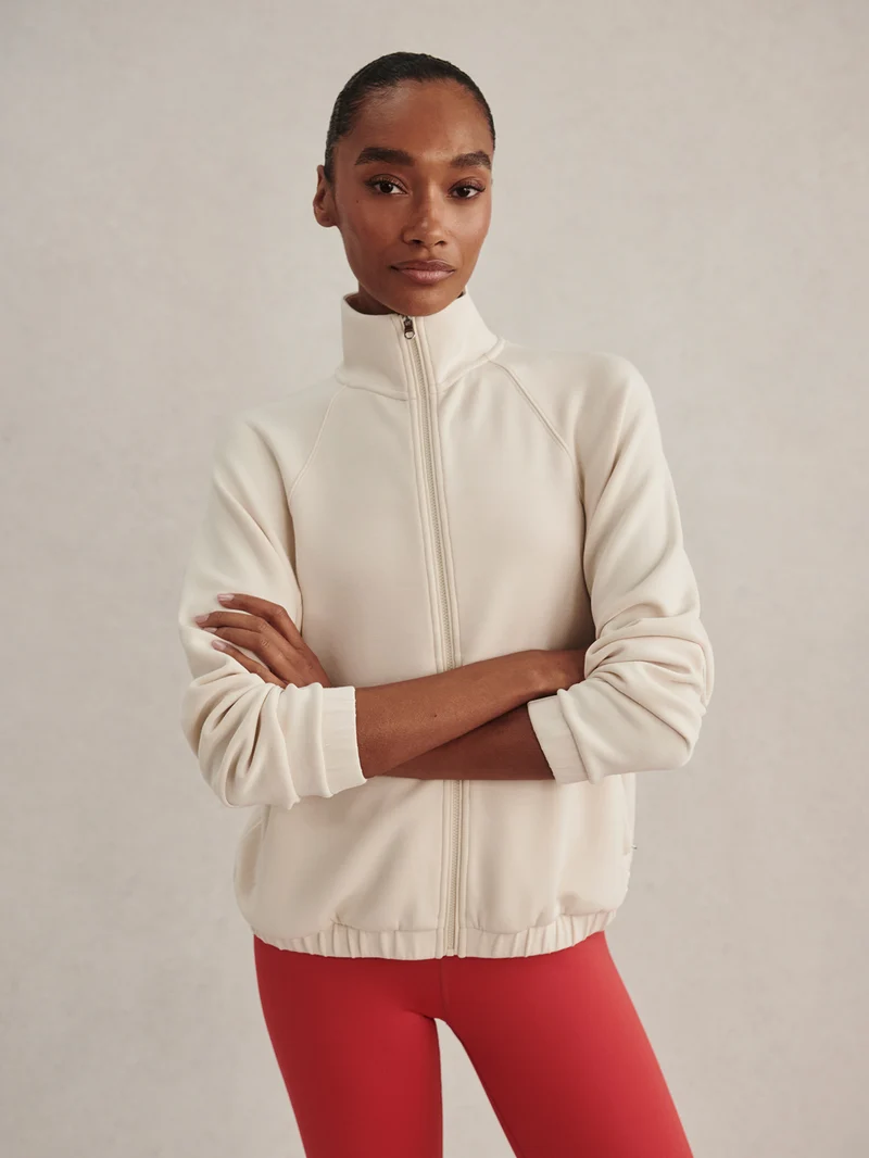 Magda Zip Through Sweat