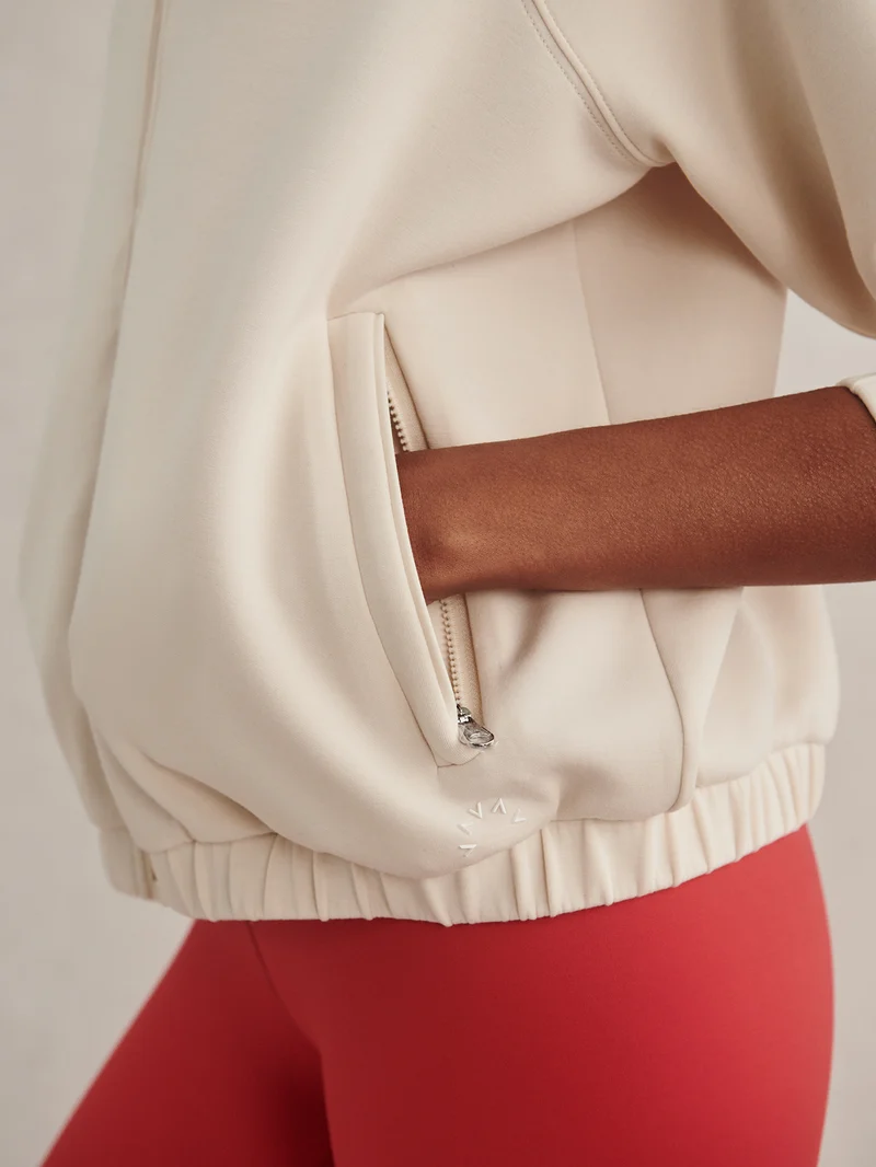 Magda Zip Through Sweat