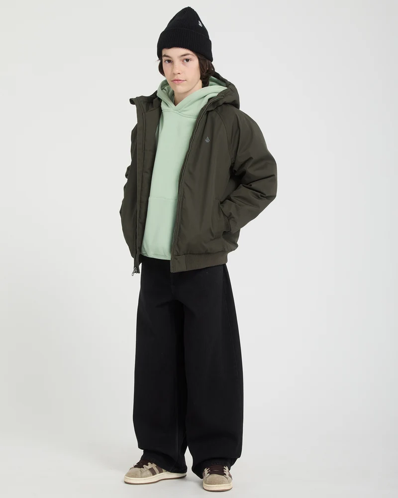 Hernan 10K Jacke - Rinsed Black - (KINDER)