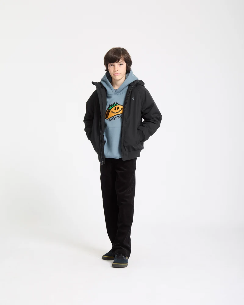 Hernan 10K Jacke - Black - (KINDER)