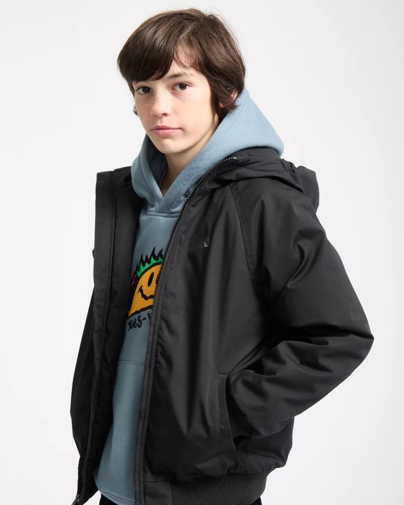 Hernan 10K Jacke - Black - (KINDER)