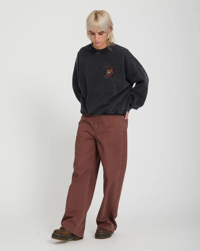 Ozzy Sweatshirt - Vintage Black