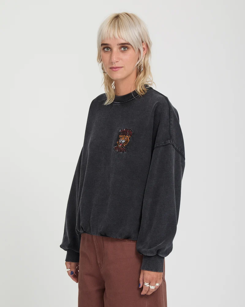 Ozzy Sweatshirt - Vintage Black