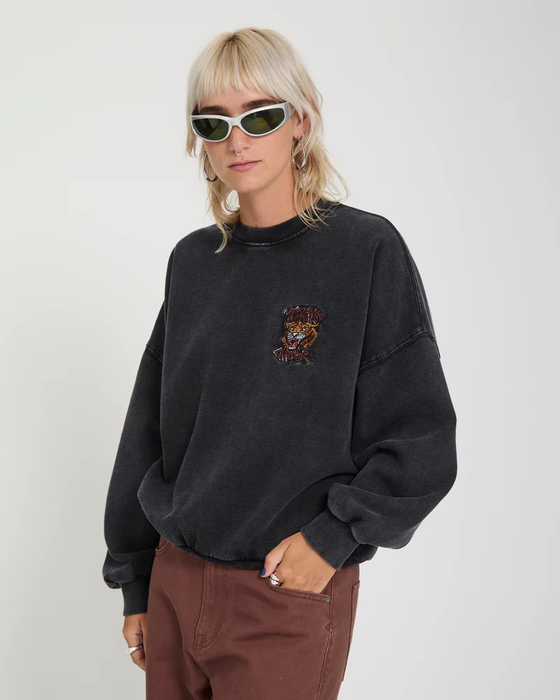 Ozzy Sweatshirt - Vintage Black