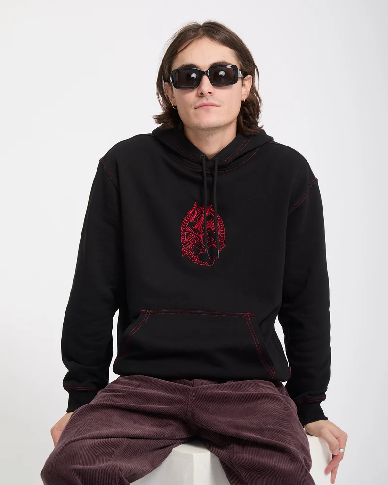 For The Stone Hoodie - Black